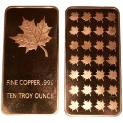 Investiční slitek / 10 OZ Cu / Maple Leaf