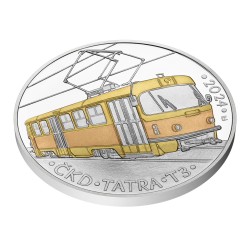 500 Korun - 500 Kč / 2024 / Tramvaj ČKD Tatra T3 / PROOF