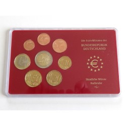 Sada oběžných minci Německo / 2002 G / PROOF