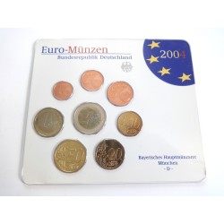 Sada oběžných minci Německo / 2004 D /