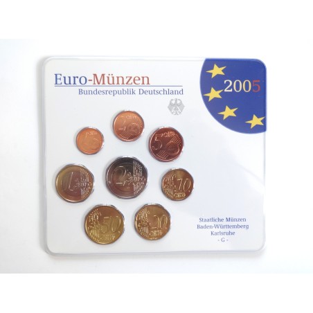 Sada oběžných minci Německo / 2005 G /