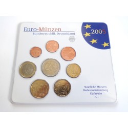 Sada oběžných minci Německo / 2005 G /