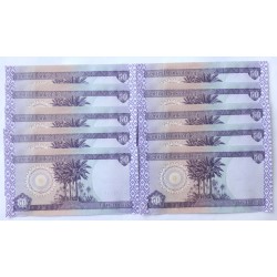 50 Dinar - 50 ع.د (Irák) / 2003 / UNC / 10 ks