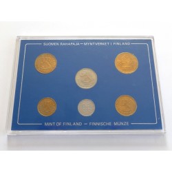 Sada oběžných minci Finsko / 1980 /