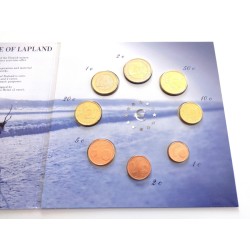 Sada oběžných minci Finsko (Laponsko) / 1999-2004 / euro