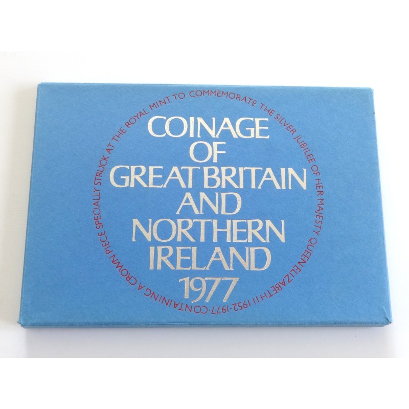 Sada oběžných minci Anglie / 1977 / PROOF