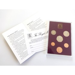 Sada oběžných minci Anglie / 1980 / PROOF