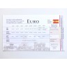 Sada oběžných mincí Španělsko / 2010 / pozlacené euro