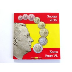 Sada oběžných mincí Španělsko / 2015 / euro