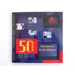 Sada oběžných mincí Belgie / 2003 / euro 50 let TV