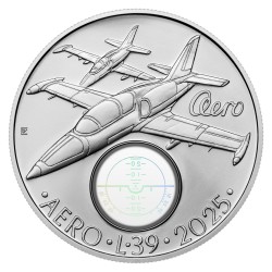 500 Korun - 500 Kč / 2025 / Cvičný letoun Aero L-39 Albatros / BK
