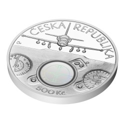 500 Korun - 500 Kč / 2025 / Cvičný letoun Aero L-39 Albatros / PROOF