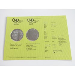 200 Korun - 200 Kč / 2007 / 100. výročí narození Jarmily Novotné / PROOF