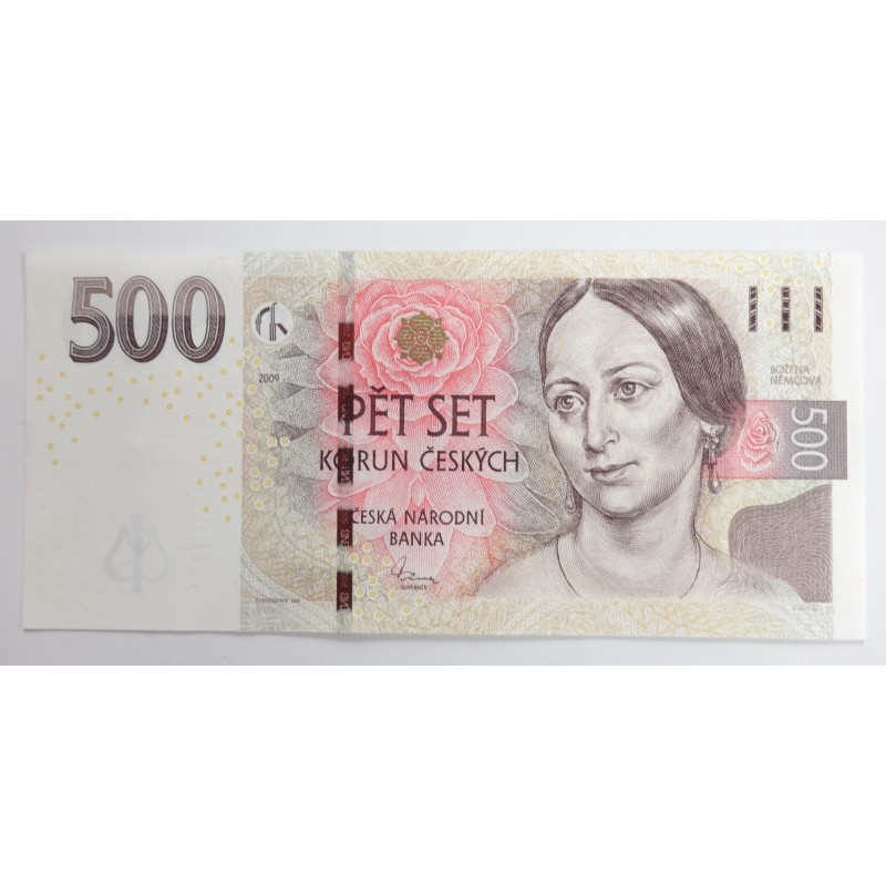 500 Korun - 500 Kč / 2009 K28 / UNC /