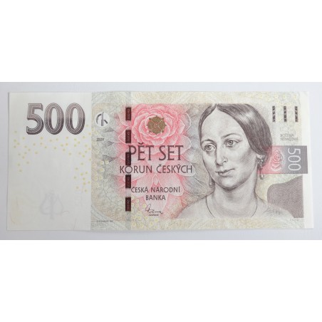 500 Korun - 500 Kč / 2009 R43 / * 1/1