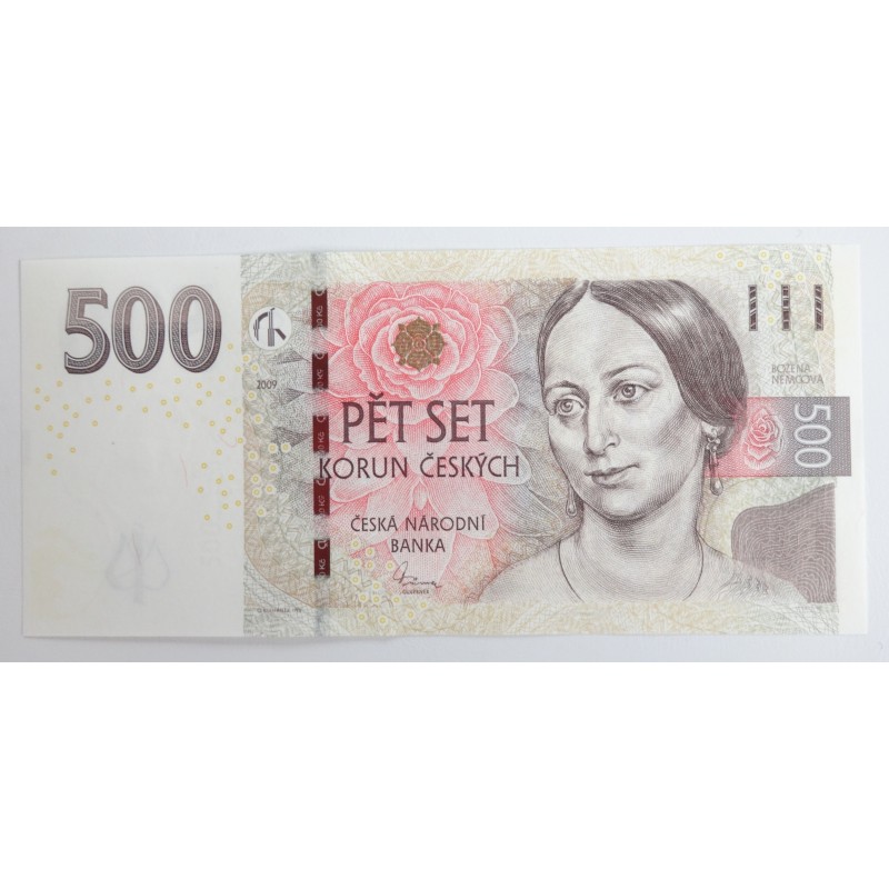 500 Korun - 500 Kč / 2009 R45 / UNC /