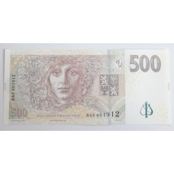 500 Korun - 500 Kč / 2009 R45 / UNC /