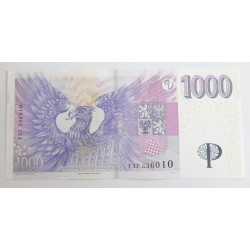 1000 Korun - 1000 Kč / 2008 T37 / UNC /