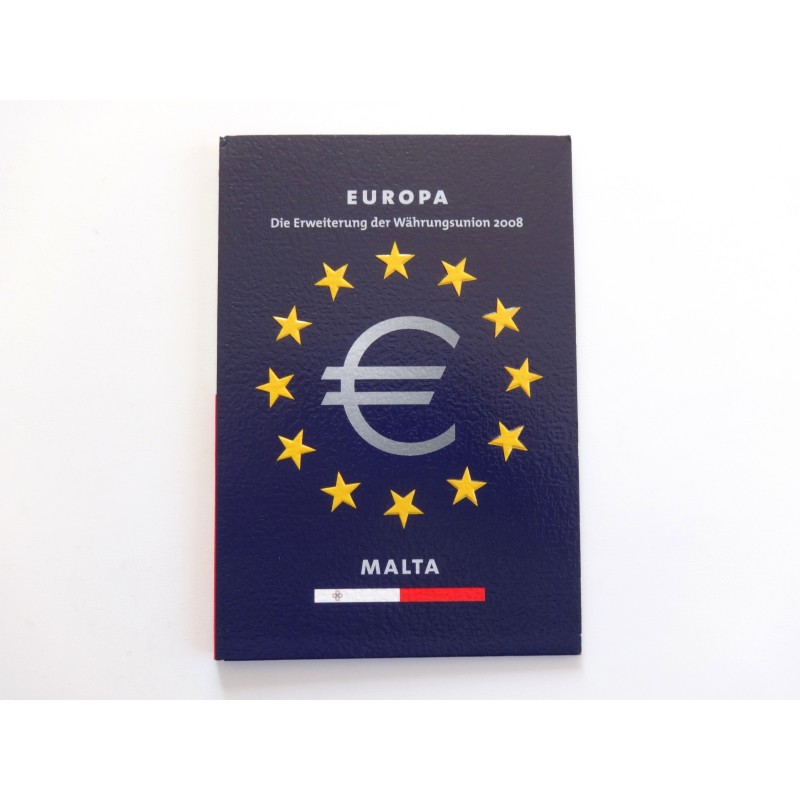 Sada oběžných mincí Malta / 2008 / euro