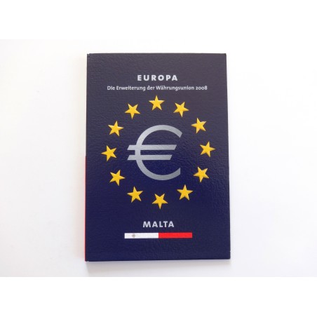 Sada oběžných mincí Malta / 2008 / euro