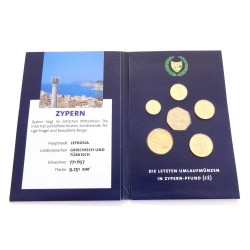 Sada oběžných mincí Kypr / 2004 /