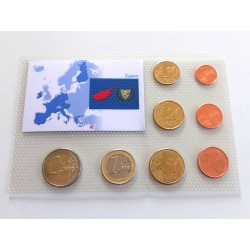 Sada oběžných mincí Kypr / 2008 / euro