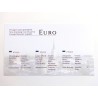 Sada oběžných mincí Estonsko / 2011 / pozlacené euro