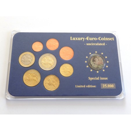 Sada oběžných mincí Lotyšsko/ 2015 / euro+