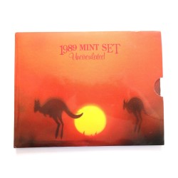Sada oběžných mincí Austrálie / 1989 /