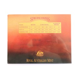 Sada oběžných mincí Austrálie / 1989 /