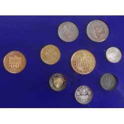 Sada oběžných mincí Rakousko / 1980 / PROOF