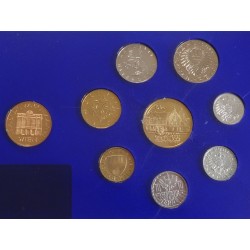 Sada oběžných mincí Rakousko / 1984 / PROOF