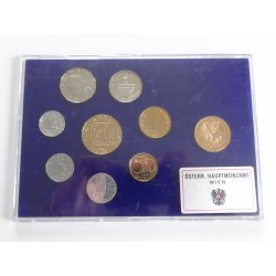 Sada oběžných mincí Rakousko / 1984 / PROOF