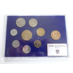 Sada oběžných mincí Rakousko / 1986 / PROOF