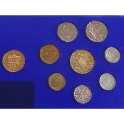 Sada oběžných mincí Rakousko / 1987 / PROOF