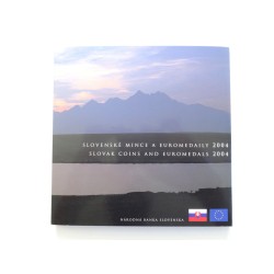 Sada oběžných mincí Slovenská republika / 2004 / a euromedaile