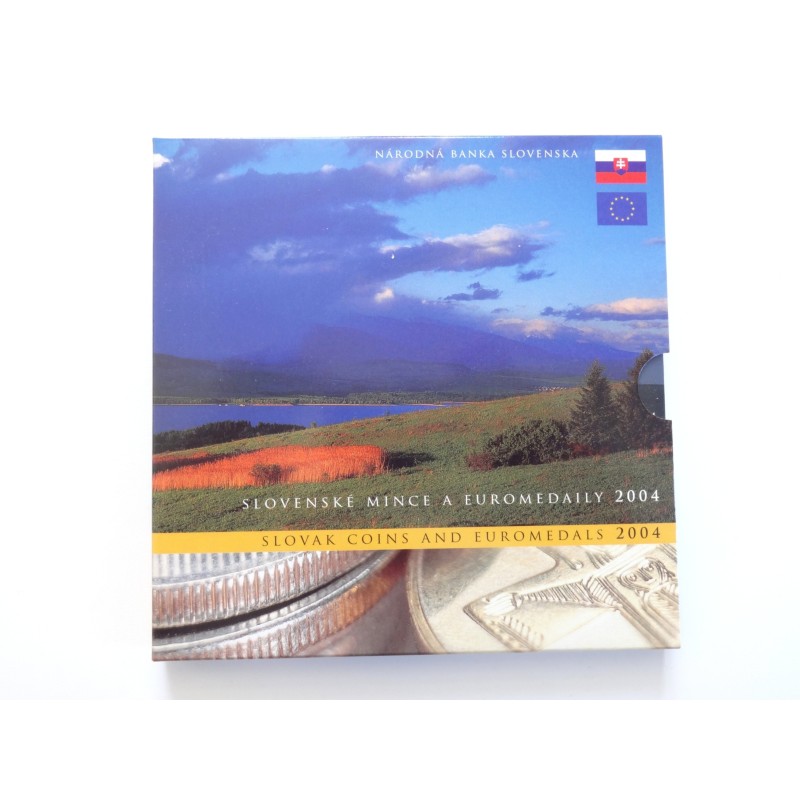 Sada oběžných mincí Slovenská republika / 2004 / a euromedaile