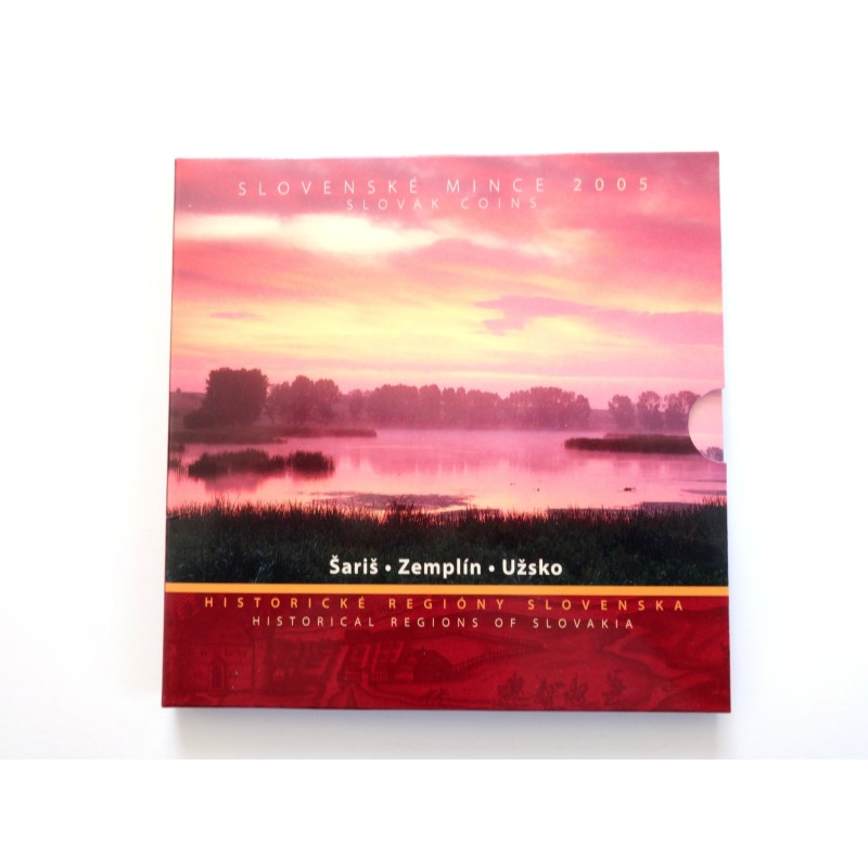 Sada oběžných mincí Slovenská republika / 2005 / Historické regióny Šariš, Zemplín, Užsko