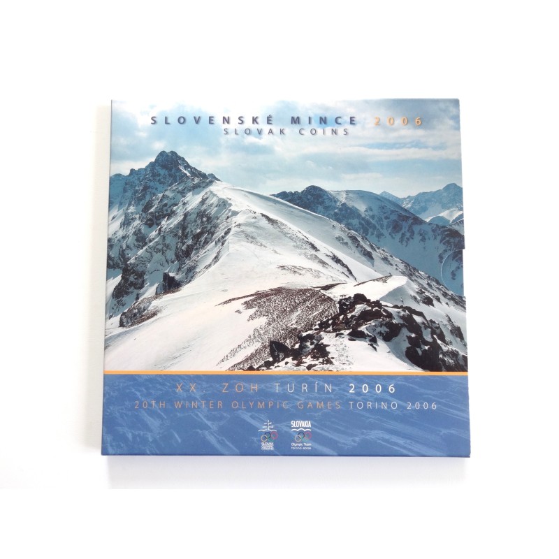 Sada oběžných mincí Slovenská republika / 2006 / ZOH Turín