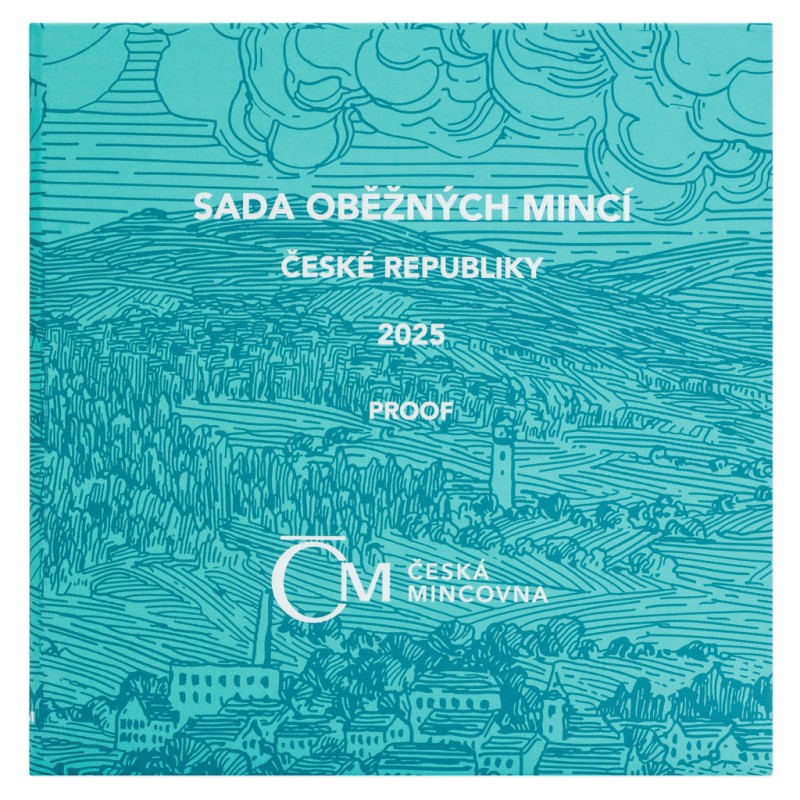 Sada oběžných mincí Česká republika / 2025 / PROOF