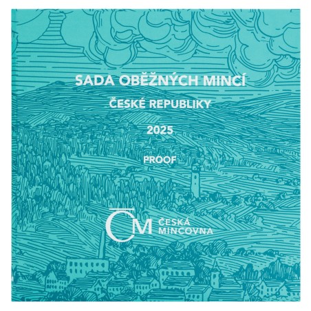 Sada oběžných mincí Česká republika / 2025 / PROOF