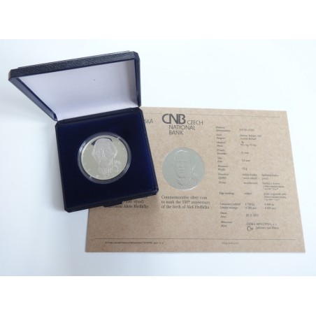 200 Korun - 200 Kč / 2019 / 150. výročí narození Aleše Hrdličky / PROOF