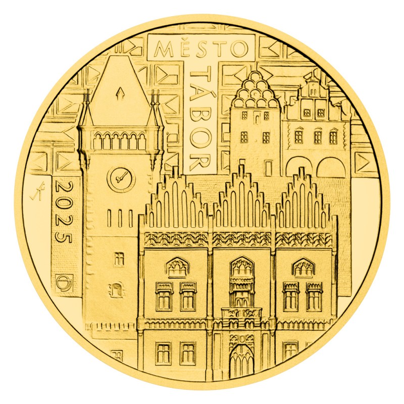 Městská památková rezervace - 5000 Kč 2025 Tábor / PROOF /
