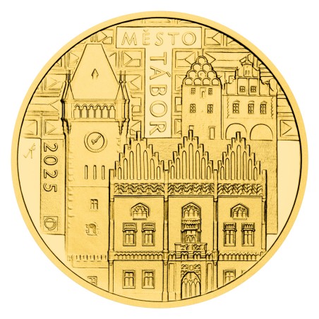 Městská památková rezervace - 5000 Kč 2025 Tábor / PROOF /