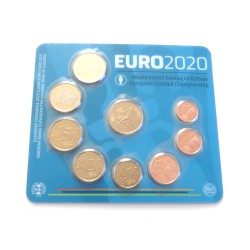 Sada oběžných mincí Slovenská republika / 2021 / ME ve fotbale