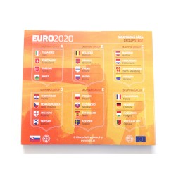 Sada oběžných mincí Slovenská republika / 2021 / ME ve fotbale