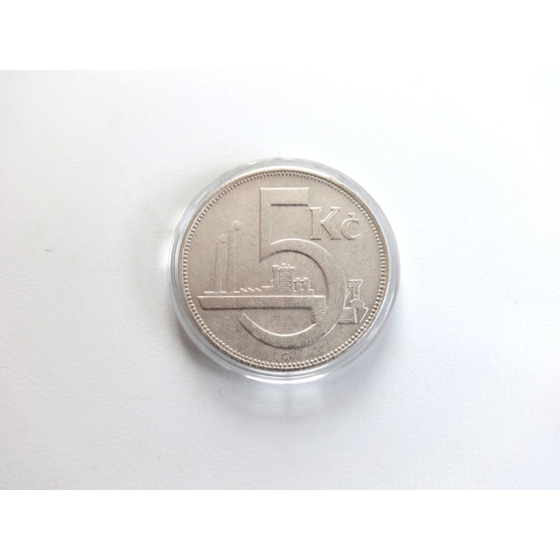 5 Korun - 5 Kč / 1927 RR / * 2/2