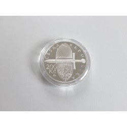 200 Korun - 200 Kč / 2006 / 100. výročí vymření přemyslovců po meči / PROOF