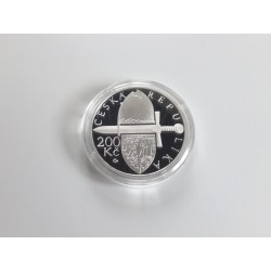200 Korun - 200 Kč / 2006 / 100. výročí vymření přemyslovců po meči / PROOF
