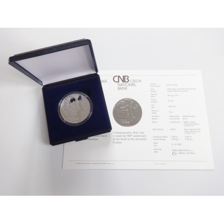 200 Korun - 200 Kč / 2025 / 900. výročí úmrtí kronikáře Kosmase / PROOF